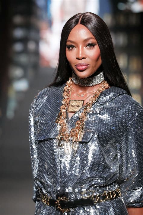 naomi campbell lands   beauty campaign    face  nars