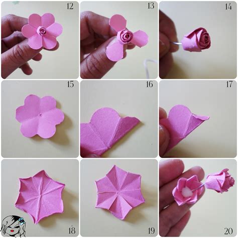 lista  foto imagenes de como hacer flores de papel actualizar