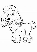 Pudel Ausmalbilder Hund Ausmalbild Ausdrucken Malvorlagen sketch template