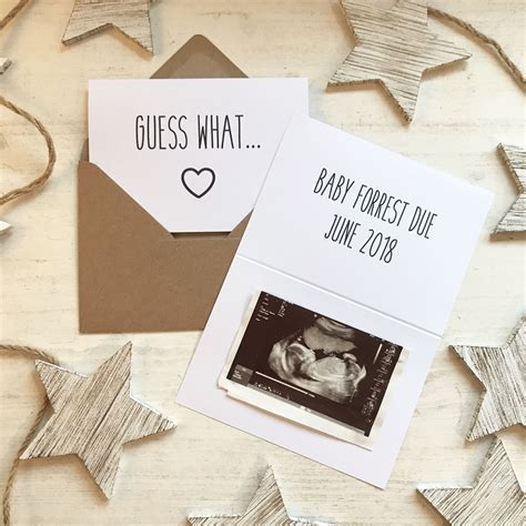 pin  pregnancy announcement cards