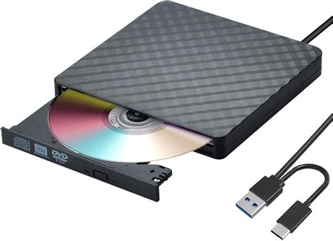 externes cd dvd laufwerkbrenner usb  mit type  tragbare cd dvd
