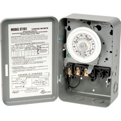 timers dimmers electromechanical timers  hour timer   spst