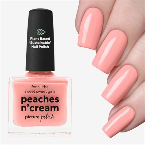 peach nails pastel nail polish picture polish australia
