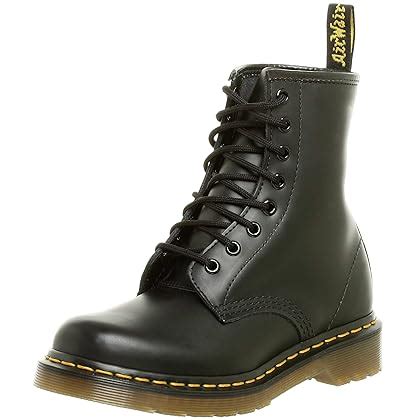 dr martens womens   eye patent leather boots black smooth leather  fm uk  bm
