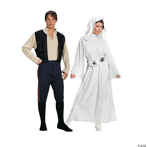Adult S Star Wars™ Han Solo And Princess Leia Couples