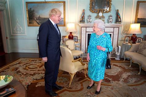 boris johnson drags  queen   brexit quagmire   york times