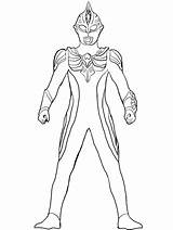 Ultraman Ginga Mewarnai Aranha Oleh sketch template