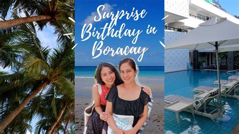 Surprise Birthday In Boracay Youtube