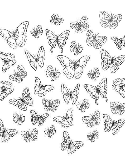 aesthetic pages coloring pages