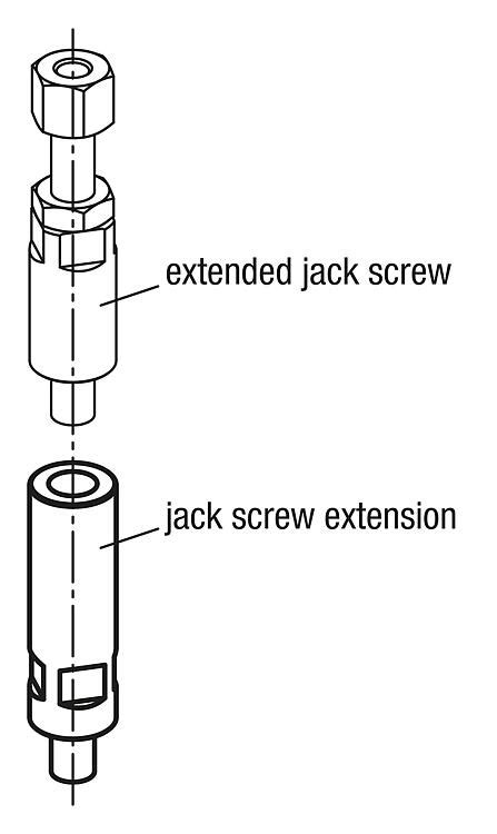 extensions  jack screws norelem