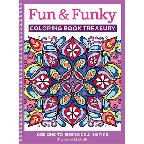 design originals fun  funky adult coloring book walmartcom
