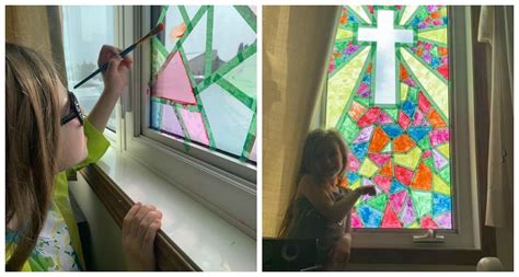 Paint Your Own Stained Glass Windows Diy Stained Glass Window Stain