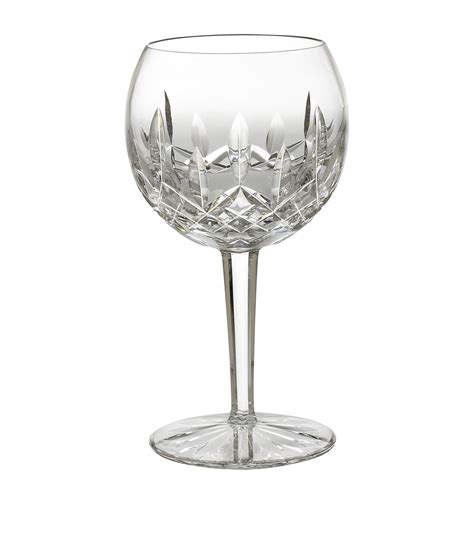 waterford lismore oversized wine glass harrods uk