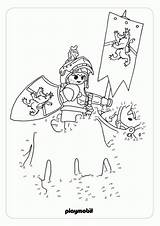 Playmobil Knights Colouring Numbered Dots Clipart Tes Azcoloring sketch template