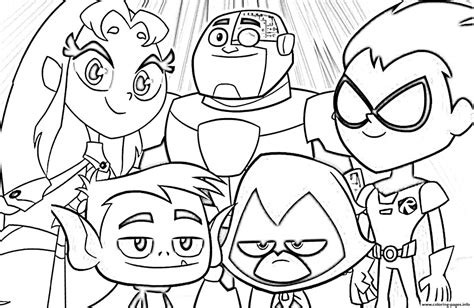teen titan  coloring pages coloring home
