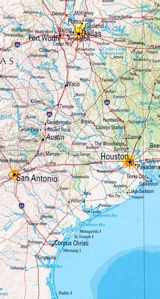 texas maps including outline  topographical maps worldatlascom