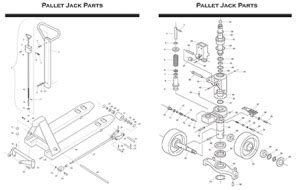 forklift casting manual pallet jack parts supplier manufacturer yide casting