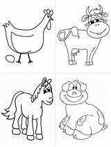 Farm Coloring Animal Pages Preschool Animals Printable Worksheet Worksheets Activities Kids Printables Activity Kidzone Ws Template Předškolní Tisku Pomůcky Digi sketch template