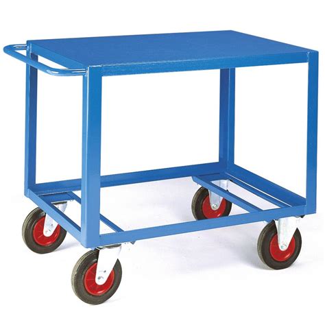 heavy duty table trolley kg shelf table truck llm handling