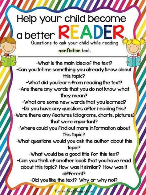 reading questions     children   read