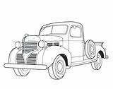Coloring Truck Pages Chevy Pickup Dodge Semi Ram Classic Old 1969 Color Charger Trucks Printable Drawing Antique Car Big Sheets sketch template