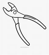 Pliers Universales Alicates Pinza Lineman Pincers Pinclipart Colorare Bending Compressing Materials sketch template