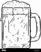 Birra Disegno Boccale Pint Bierkrug Zeichnen Bier Glas sketch template