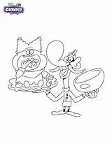 Chowder Adults sketch template