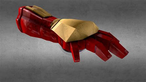 ironman hand blaster mark   model  johnny rumeliotis