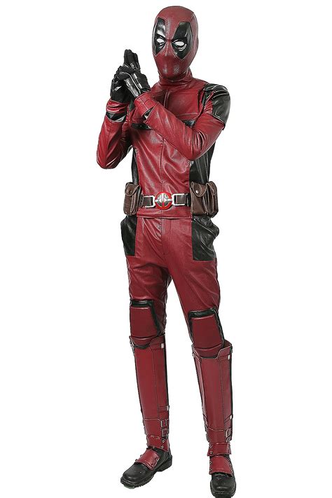 2017 new deadpool costume movie cosplay outfit for adult halloween