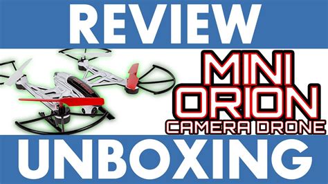 mini orion hd camera drone review unboxing youtube