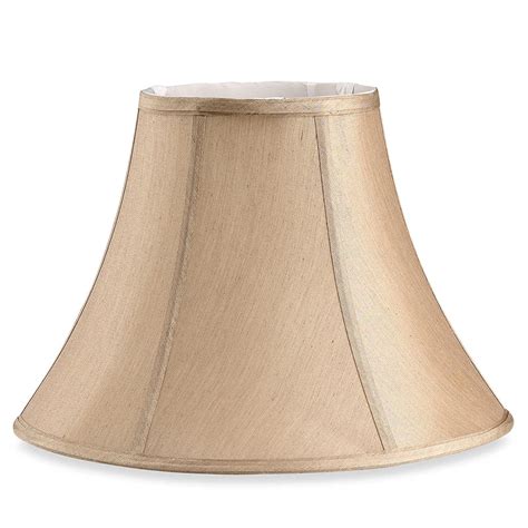 large   bell lamp shade  beige complete     lamp