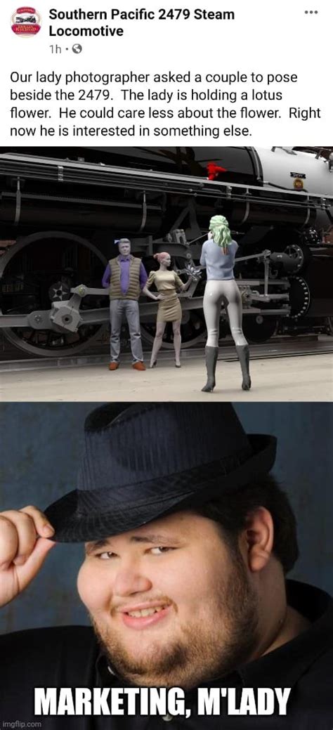 M Lady Railroad Museum Renders Tips Fedora Know Your Meme