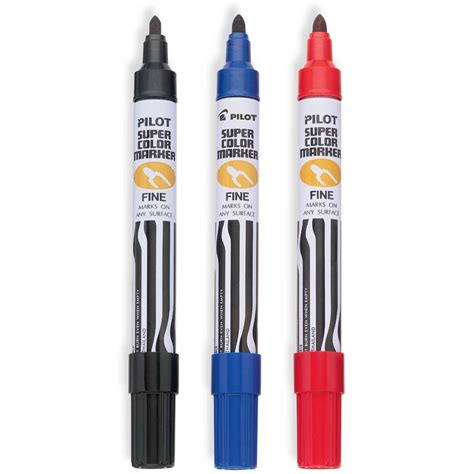 pilot super color marker pens finebroad  piece shopee philippines