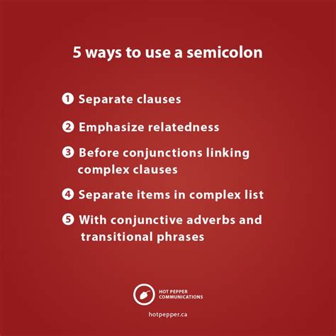 semicolon       semicolon  academic writing