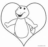 Barney Coloring Pages Print Cool2bkids Printable Kids sketch template