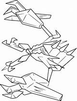 Necrozma Pokemon Coloring Pages Printable Categories sketch template