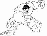 Pages Coloring Strong Man Color Getcolorings Hulk sketch template