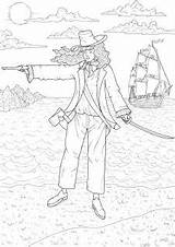 Bonny Anne Colouring Pirate Pages Kids Blackbeard Printables Enjoy Activityvillage Fun Pirates sketch template