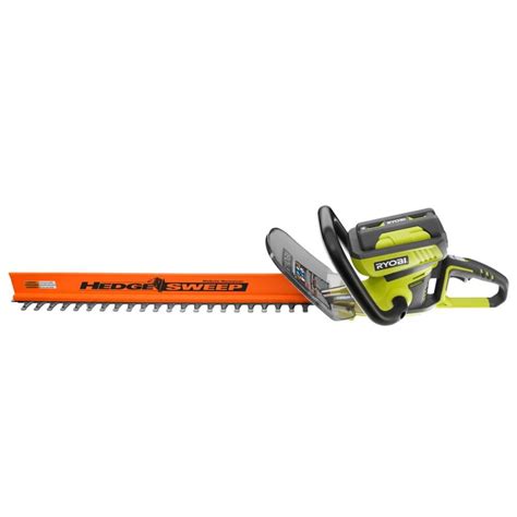 Ryobi 24 Inch 40 Volt Lithium Ion Cordless Hedge Trimmer The Home
