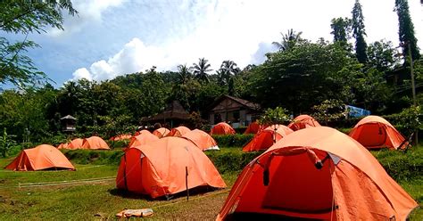 rekomendasi tempat camping  jogja  suasana alami desa wisata
