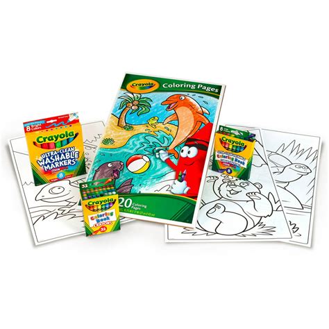 crayola giant coloring pages art kit walmartcom walmartcom