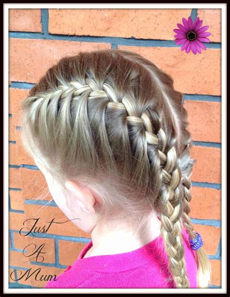 french braid tutorial just a mum hairstyles just a mum s kitchen
