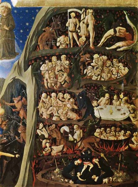 The Last Judgement Detail Of Hell Fra Angelico As Art