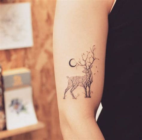 awesome deer tattoo designs  women petpress