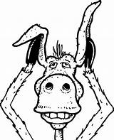 Donkey Burros Colorear Quickmeme Marvelous Albanysinsanity Bestcoloringpagesforkids Hee Haw sketch template