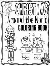 Christmas Around Coloring Pages Holidays Book Printable Color Getcolorings Traditions Preschool Teach Roo Teacherspayteachers Books Choose Board sketch template