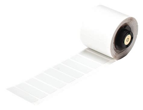 polyester precut label roll vrptl   grainger