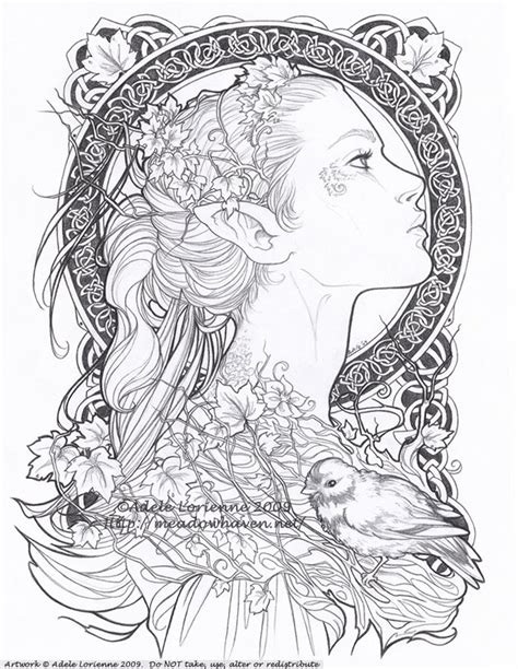 adele lorienne coloring pages   gambrco