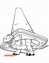 Coloring Pages Rex Toy Story Cone Traffic Ronda Rousey Disneyclips Under Head Disney Buzz Potato Gif Slinky Moana Woody sketch template